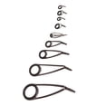 thumbnail image 4 of Punta De Caña De Pescar, Marco De Acero Inoxidable De Diseño Estándar Guía De Caña De Pescar Ligera Para Reemplazo ANGGREK Otros, 4 of 8