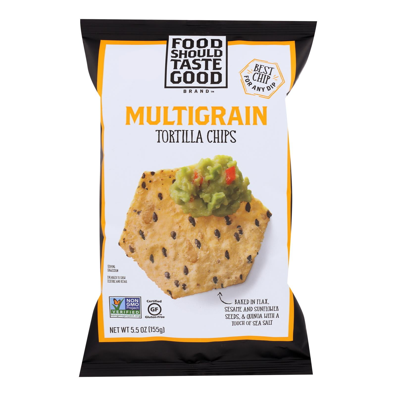 Food Should Taste Good Multigrain Tortilla Chips Multigrain Case Of