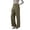Army Green, variant on njoytime Work Pants Women Dress High Waisted Stretchy Straight Leg Wide Leg Trousers Business Casual Plus Size Pants