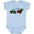 thumbnail image 3 of Inktastic Plaid Christmas Tractor With Cute Reindeer Boys or Girls Baby Bodysuit, 3 of 5