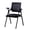 Black, variant on Ergonomic Desk Chair,Folding Office Chair with Armrest Training Chair for Company School Waiting Room,Breathable Mesh Back Support Work Chairs