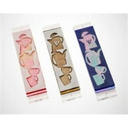 Judaica Kingdom SF-MZ-3083-3 Handmade Glass & Stained Glass Mezuzahs - Coffee and Tea Mezuzah - II Dark Blue Iridescent