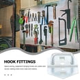 thumbnail image 3 of OULII 6Pcs Metal Pegboard Hooks for Tools in Workshops and Home Garages, 3 of 7