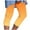 Orange1, variant on Diufon Plus Size Womens Yoga Pants Summer Breathable Pants Trendy Gradient Printed Capris Pants