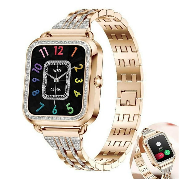 tumgatte Women's Smart Watch 1.57 Inch Smart Watch For Android And IOS Phones IP68 Water Fitness Watch Voice Features For Women And Men Up to 45% off