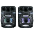 thumbnail image 2 of Technical Pro CLUB15 15" Rechargeable Bluetooth Speakers+Stands+Remote+Mic+Light, 2 of 12