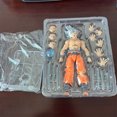 thumbnail image 1 of Dragon Ball Z Super Son Goku figura de acción de pelo blanco DragonBall Migatte No Goku modelo juguetes habitación ornamento regalo 16cm, 1 of 5