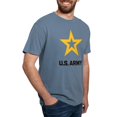 thumbnail image 4 of CafePress - U.S. Army® Black And Gold Logo T Shirt - Mens Comfort Colors Shirt, 4 of 5