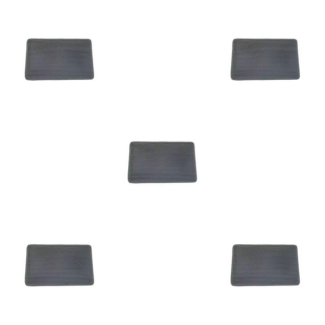maskred Easy To Clean Litter Mat Safe And Non-toxic Cat Accessories Cute Practical Grey 30*30cm 5Set