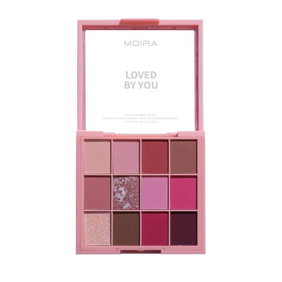 PALETA DE SOMBRA DE OJOS LOVED BY YOUDE MOIRA COSMETICS