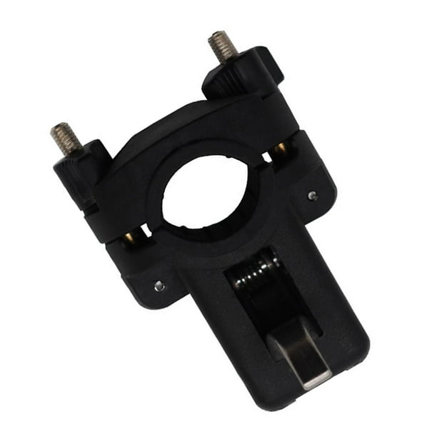 Soporte para caña de pescar extraíble - Soporte para caña de pescar para barco, aleación de aluminio, ajustable Negro