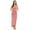 Heathered Red, variant on Short Sleeve Dress with Ruched Side / Summer Dresses (Heathered Denim, 2X)