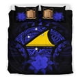 thumbnail image 1 of Juego de funda nórdica Tokelau - Bandera de Tokelau e hibisco, 1 of 3