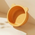 thumbnail image 5 of Silica Gel Suction Cup Bowl, Food Grade Bear Shape Cutlery, Stable Anti-Spill, Thickened Material, Microwave Safe, Refrigeration Compatible, Easy to Clean, Multiple Colors, for Daily Meals, 5 of 6