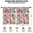 thumbnail image 2 of Blackout Kids Curtains,Pioneer Flower Floral Print Pattern Childrens Insulated Curtains Set Of 2,Bedroom Essentials,Toddler Room Decor 42"x54", 2 of 5