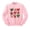 Pink, variant on Teacher Elements Christmas Sweatshirt Unisex Large Pink
