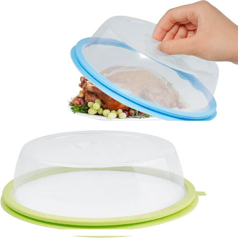 1~8PCS New Style Microwave Splash-proof Cover Collapsible Food