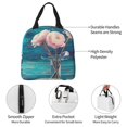 thumbnail image 3 of Pofeuu Flowers in Glass Vase Print Lunch Bag Lunch Box Large Capacity Insulated Lunch Bag for Adult, Leakproof Reusable Lunch Tote Bags for Work, 3 of 5