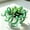 #213Green, variant on Sea Creatures Accents, Potted Decor, Resin Ornaments, Textured Suction Cup Details, Flexible Arrangement Options, and Layered Visual Display for Flower Pot, Tabletop, and Shelf.