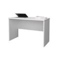 thumbnail image 4 of FM FURNITURE Rough Rock Minimalist Home Office Work Desk White Engineered Wood, 4 of 7