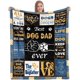 thumbnail image 1 of LHSHID Dog Dad Gifts for Men Gifts for Dog Dad Best Dog Dad Ever Gift for Dog Father Gifts for Dog Lovers Dog Lover Christmas Best Dog Owner Throw Blanket 30"x40", 1 of 6