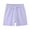 Purple, variant on Shorts for Boys Baby Toddler Solid Color Elastic Waist Drawstring Shorts Kids Active Sports Shorts Size 3 M-6 M