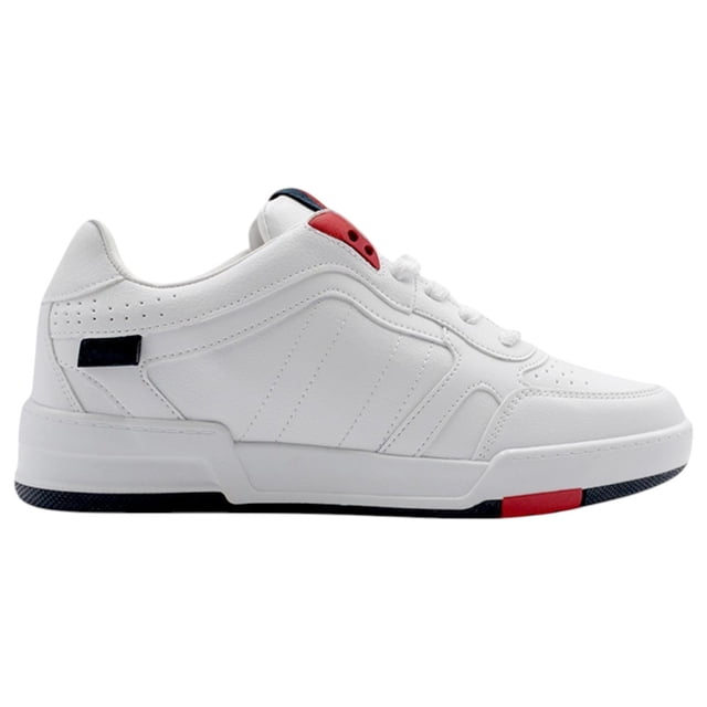 Tenis con cordones Exterior Piel vegana Color Blanco Para Hombre De RBCOLLECTION