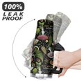 thumbnail image 6 of 40oz Colorful Botanical Mushroom Stainless Steel Flip Straw Tumbler Spill Proof Travel Cup Double Wall Vacuum Insulated Coffee Mug with Top Handle, 6 of 6