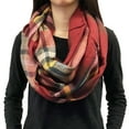 thumbnail image 2 of Foulard Infini Épaisse Tricotée d'Hiver Chaude, 2 of 5