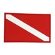thumbnail image 1 of 6xScuba Diving Diver Down Flag Patch Badge Para Mochila Gear Bag Jacket Vest SM SunniMix Parche de bandera de buceo, 1 of 8