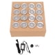 thumbnail image 1 of Luz de suelo LED, 16 piezas Lámpara de cubierta LED para cubierta LED Kit de iluminación para cubierta LED Estética elegante, 1 of 8