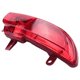 thumbnail image 3 of For Peugeot 206 207 Car Rear Bumper Light Reverse Tail Fog Lamp Reflector, 3 of 5