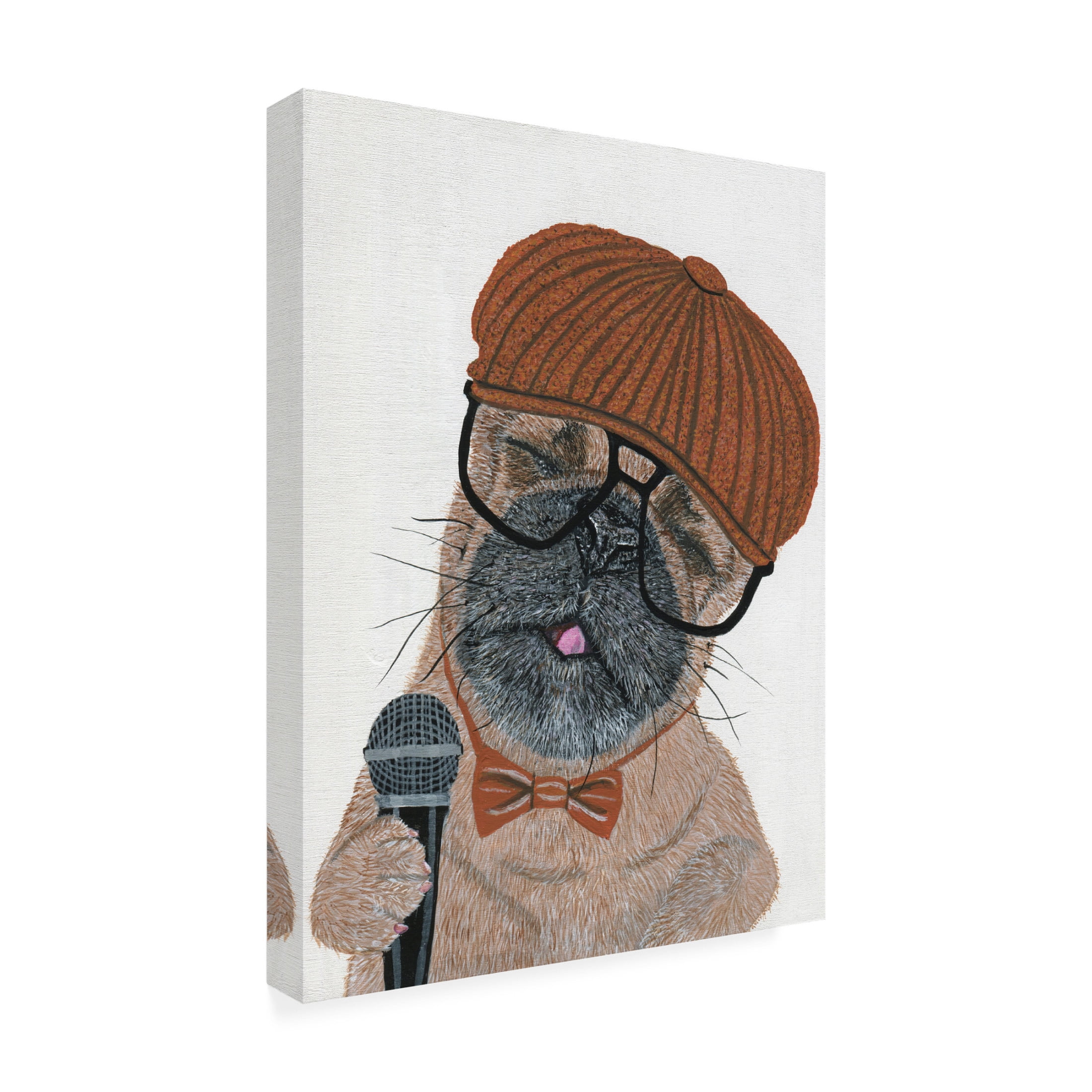 Canvas Wall Art - Melissa Symons 'The Song of His People' Wall Art for Living Room, Bedroom, or Office Décor by Trademark Fine Art - 14 x 19 Inches