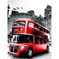 thumbnail image 4 of ABPHOTO Polyester 5x7ft Retro London Bus Photography Background Double Decker Red Bus Backdrop European theme Studio Backdrop Props Wall, 4 of 5