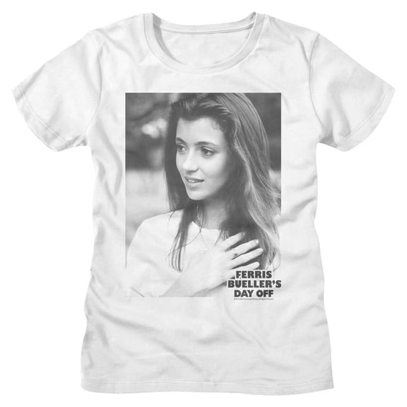 Ferris Beuller's Day Off Sloane Photo White Women's T-Shirt