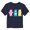 Navy Blue, variant on Toddler's Care Bears Trio Friends  Graphic Tee Light Blue 4T