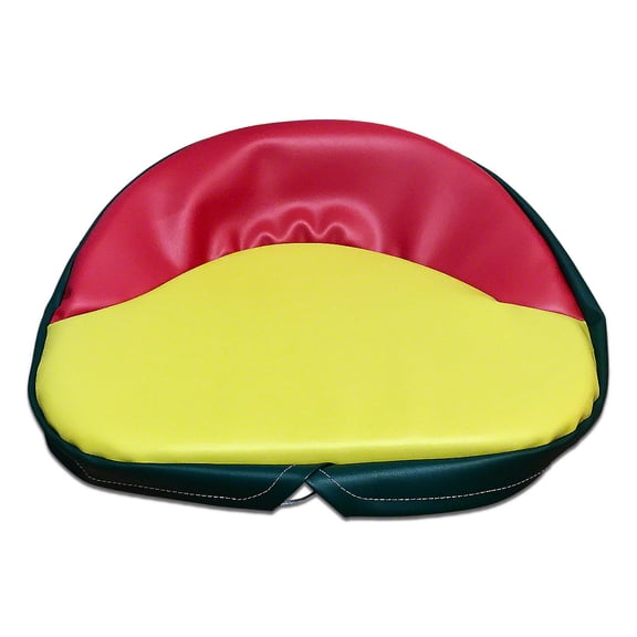 Tractor  Seat Pad (Red, Yellow & Green) Fits White / Oliver Miscellaneous Tractor