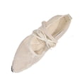thumbnail image 2 of Women's Floral Embroidered Mesh Flats Pointed-toe Strap Breathable Ballet Shoes for Dressy Trendy Work Office Wedding Daily Ballerina Beige 7, 2 of 9