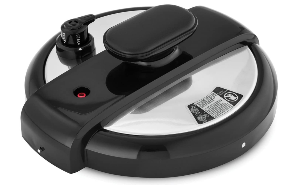 Wolfgang Puck Automatic 8 Qt Rapid Pressure Cooker ~Black