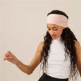 thumbnail image 3 of Banda para el cabello deportiva para yoga, para mujeres europeas y americanas, con capucha de ala ancha, de algodón elástico, con nudo que combina con todo, 3 of 6