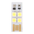 thumbnail image 1 of 0.2W Mini USB portátil Luz LED Lámpara de noche ligera Interruptor táctil Blanco puro, 1 of 8