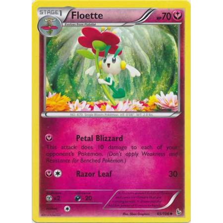 Pokemon Flashfire Floette #65
