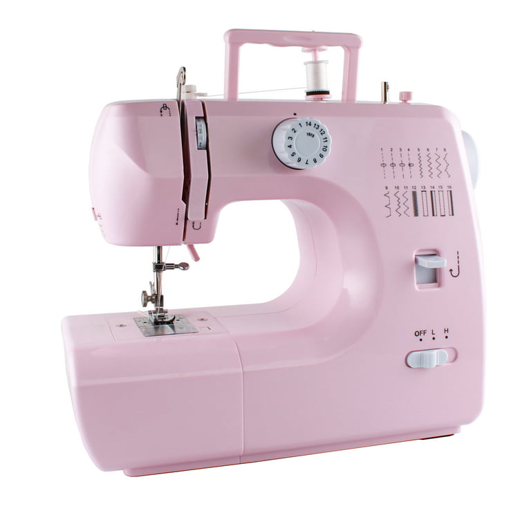 Michley Inspiration 700p 16-Stitch Sewing Machine (Barely Pink) with Sewing  Kit
