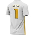 thumbnail image 3 of Youth  GameDay Greats #1 White VCU Rams Men's Soccer Lightweight Fashion Jersey, 3 of 4