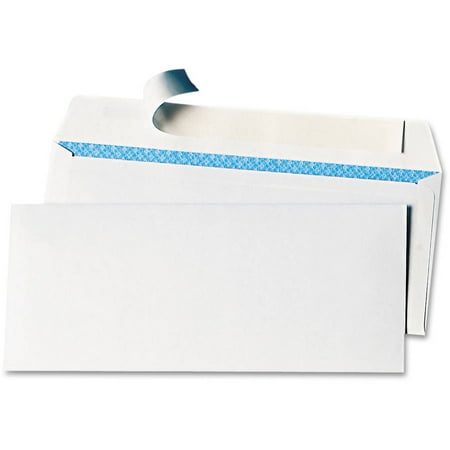 Correspondence Envelopes - (2 Pack) Universal Peel Seal Strip #10 Security Business Envelope 100/Box