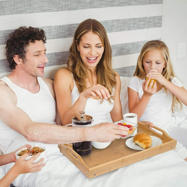 Breakfast in shop bed tray walmart