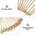 thumbnail image 2 of 10 Pcs Stirring Rod Simple Syrup Jam Honey Whisking Rod Honey Utensil Honey Dippers Honey Wand Wooden Honey Stick, 2 of 6