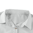 thumbnail image 6 of Homeyce Original Fit Short Sleeve Shirt for Men Button Up Business Casual Shirt with Pocket Solid Color Tops Short Sleeve Shirts,Gray L, 6 of 7