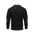 thumbnail image 4 of Aofany Mens Shirts Casual Long Sleeve Crewneck Button Pullover Tops with Pockets Lightweight Stretch Workout Tshirts, 4 of 8