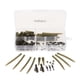 thumbnail image 4 of Manguitos Lixada 100pcs Terminal Carpa Trastos de pesca Clips de plomo de seguridad con clavijas Tub Lixada  Manguitos, 4 of 7